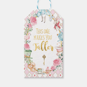 Alice in Onederland Mad Tea Party Girl Birthday Geschenkanhänger