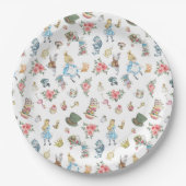 Alice in Onederland Themed Paper-Tellern Pappteller (Vorderseite)