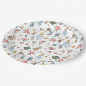 Alice in Onederland Themed Paper-Tellern Pappteller (Schrägansicht)