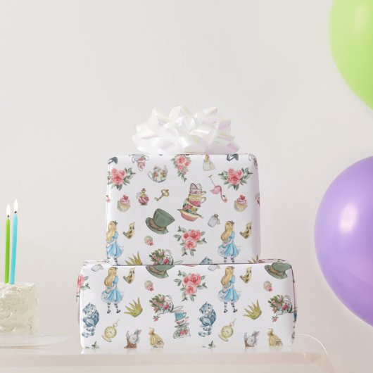 Alice in Onederland - Themed Wrapping Paper Geschenkpapier (Partygeschenke)