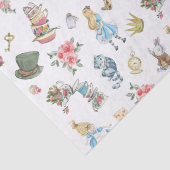 Alice in Onederland-Themenpapier Seidenpapier (Detail)