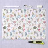 Alice in Onederland-Themenpapier Seidenpapier (Handwerk)