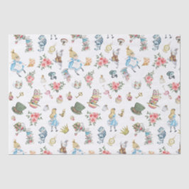 Alice in Onederland-Themenpapier Seidenpapier