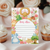 Alice in Onederland Time Capsule Note Card Dankeskarte