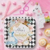 Alice in Onederland verrückter Hassentee Party Geb Pappteller (Party)