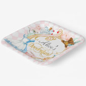 Alice in Onederland verrückter Hassentee Party Geb Pappteller (Gewinkelt)