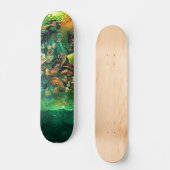 Alice in Skateland Skateboard (Vorderseite)