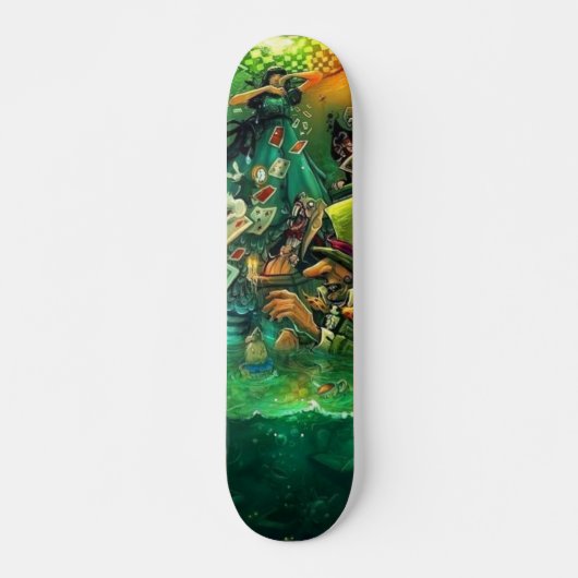 Alice in Skateland Skateboard (Vorne)
