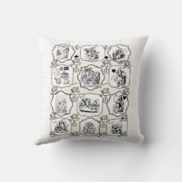 Alice in Wanderland Cushion Kissen