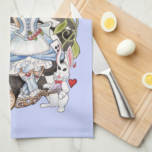 Alice in Winderland Tuch (Viertel Falte)