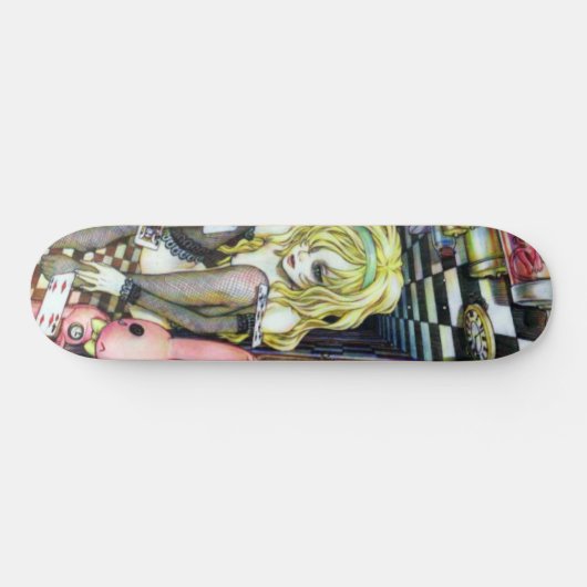Alice in Wonderhell Skateboard (Horizontal)