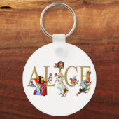 ALICE IN WONDERLAND AND FRIENDS SCHLÜSSELANHÄNGER (Vorderseite)