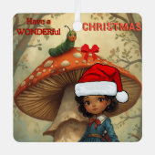 Alice in Wonderland Caterpillar Christmas Ornament (Vorderseite)