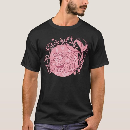 Alice In Wonderland - Cheshire Cat Pink T-Shirt (Vorderseite)