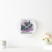 Alice in Wonderland clock. Runde Wanduhr (Zuhause)