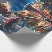 Alice in Wonderland Decoupage Geschenkpapier (Ecke)