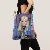 Alice in Wonderland & Dinah Cat Cute Fairy Tale Tasche (Von Nahem)