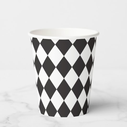 Alice in Wonderland Flower Frame  1st birthday Pappbecher (Rückseite)