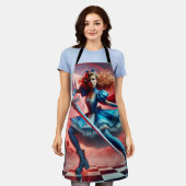 Alice in Wonderland Inspired Schürze (Getragen)