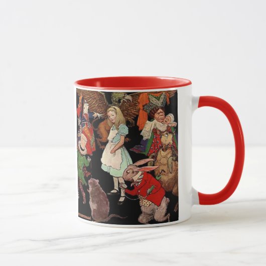 Alice in Wonderland , Jessie Willcox Smith Tasse (Rechts)