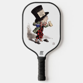 Alice in Wonderland - Mad Hatter (color) Pickleball Schläger