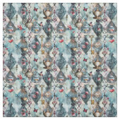 Alice in Wonderland Pattern Fabric Stoff (Muster)