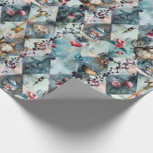 Alice in Wonderland Pattern Geschenkpapier (Ecke)