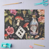 Alice in Wonderland Pattern Seidenpapier (Basteln)