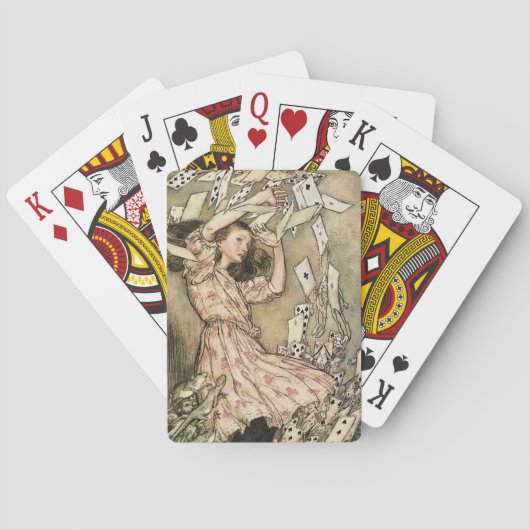 Alice in Wonderland playing cards Spielkarten (Rückseite)