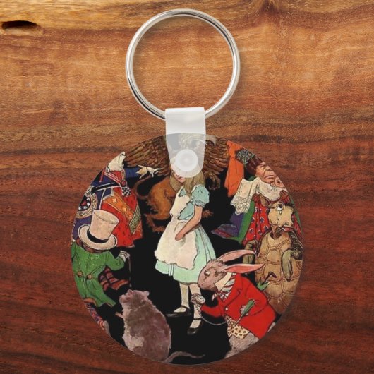 Alice_in_Wonderland Schlüsselanhänger (Vorderseite)