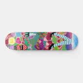 Alice in Wonderland Skateboard Wall Art (Horizontal)
