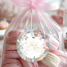 Alice in Wonderland Vintage 1st birthday Thank you