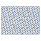 Alice in Wonderland White Rabbit Kaninchen pastel Tischdecke (Vorderseite (Horizontal))