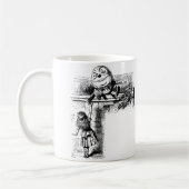 Alice in Wondlerand, Humpty Dumpty und Alice Kaffeetasse (Links)