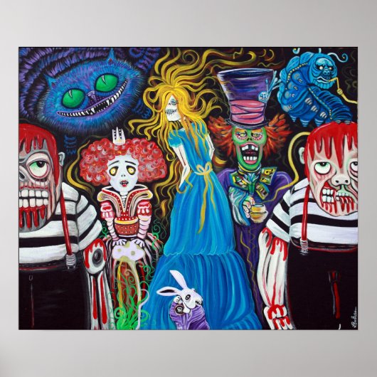 Alice in Zombie Poster (Vorne)