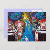 Alice in Zombieland Postcard Postkarte (Vorne/Hinten)
