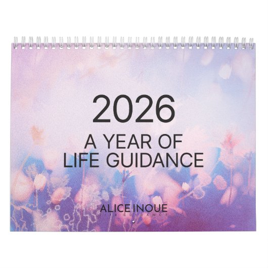 Alice Inoue Lebensberatung 2026 Kalender (Titelbild)