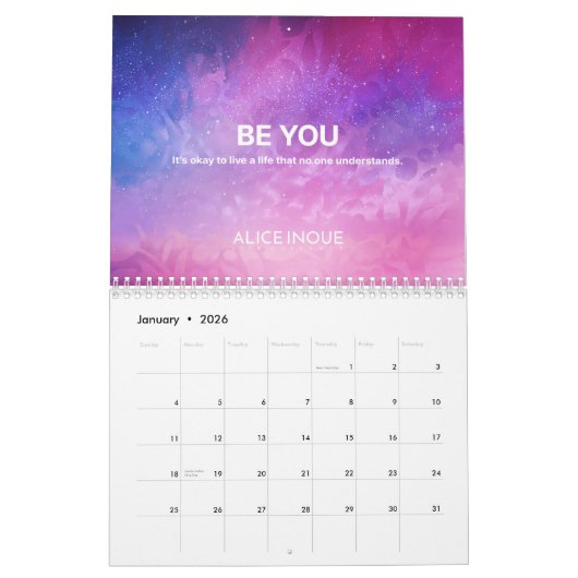 Alice Inoue Life Guidance Calendar 2023 Kalender (Jan 2026)