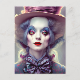 Alice ist der Hasser Postkarte