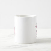 ALICE IST EIN CHARMING WHITE RABBIT KAFFEETASSE (Mittel)