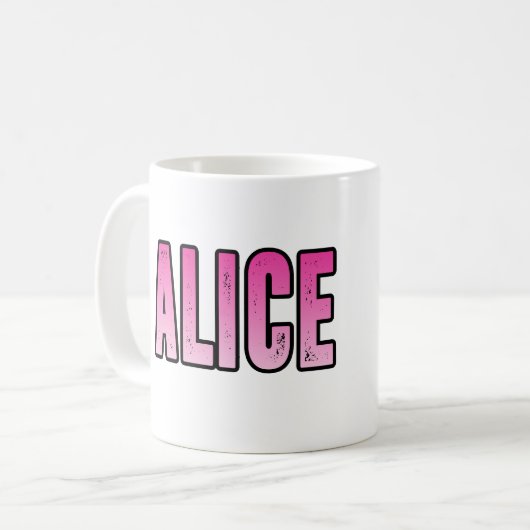 Alice Kaffeetasse (Vorderseite Links)
