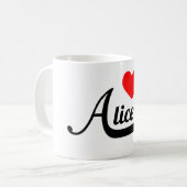 Alice Kaffeetasse (Vorderseite Links)