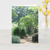 Alice Keck Park Memorial Gardens Karte (Gelbe Blume)