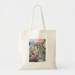Alice Klassisches Wunderland Dodo Tenniel Kunst Tragetasche