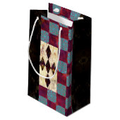 Alice-Königin Kleine Geschenktüte (Rückseite Schrägansicht)