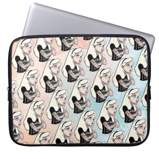 Alice Laptopschutzhülle (Vorderseite)