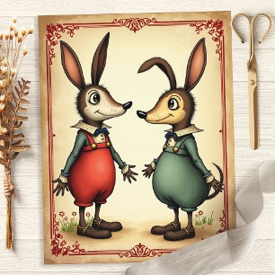 Alice Launische Mäusefreunde Scrapbook Papier