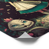 Alice Lost im Wunderland Poster (Ecke)