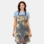 Alice Lost in Japan | Ukiyo-e Floating Wonderland Schürze (Getragen)