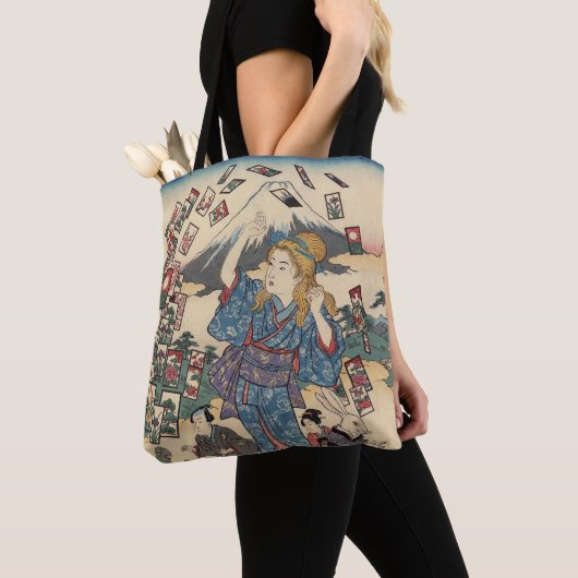 Alice Lost in Japan | Ukiyo-e Floating Wonderland Tasche (Von Nahem)